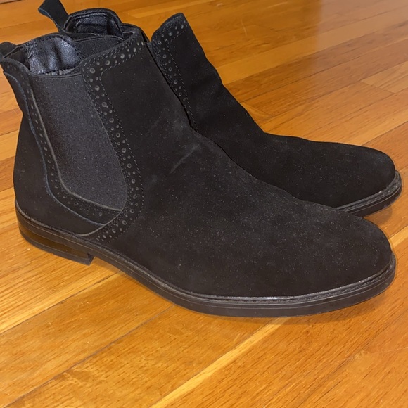Bruno Marc Men’s Chelsea Boot Black Size 11 - Picture 3 of 5